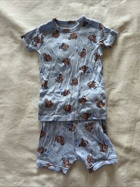 NWOT GAP Light Blue Short Pajama Set with Nemo Print